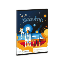 Ars Una : Gravity urhajós 2.osztályos vonalas füzet A/5 füzet
