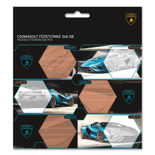  Ars Una Lamborghini 24 (5336) 3x6 db-os csomagolt füzetcímke füzetcímke