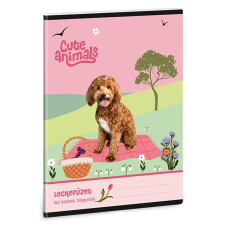 Ars Una Leckefüzet ARS UNA A/5 32 lapos Cute Animals-Doggie füzet