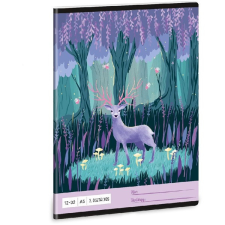 Ars Una Midnight Wish 5129 A5 12-32 3. osztályos vonalas füzet füzet