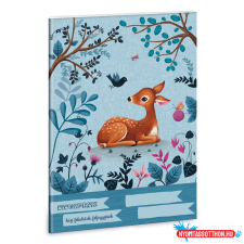Ars Una My secret garden A/5 leckefüzet füzet