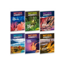 Ars Una Natural Wonders 40 lapos A5 kockás füzet többfajta (53141026) füzet