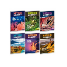 Ars Una Natural Wonders 40 lapos A5 sima füzet többfajta (53151025) füzet