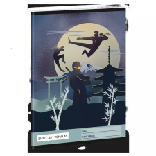 Ars Una Ninjas in the Dark: Vonalas füzet - 4. osztálytól, A5 füzet