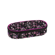 Ars Una : Pearl Blossom Black virágos tolltartó 23x5,5x9cm tolltartó