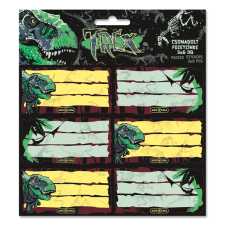  Ars Una T-Rex 24 (5346) 3x6 db-os csomagolt füzetcímke füzetcímke