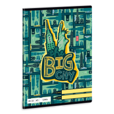 Ars Una The Big City sima füzet A/5 20-32 füzet