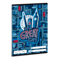 Ars Una The Great City A/5 sima füzet 20-32 füzet