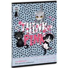 Ars Una : Think Pink cuki cicás leckefüzet 38 lapos A/5 füzet