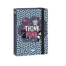 Ars Una : Think Pink gumis füzetbox A/4-es füzetbox