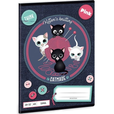 Ars Una Think Pink sima füzet A/5 20-32 füzet