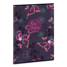 Arsuna Ars Una Floral Orchidea A/4 extra kapcsos füzet-négyzethálós füzet
