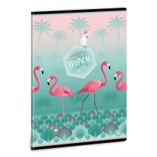 Arsuna Ars Una Pink Flamingo A/5 extra kapcsos füzet-négyzethálós füzet
