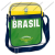 Arsuna Brasil műbőr álló oldaltáska - Arsuna