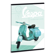 Arsuna Vespa Retro A/5 extra kapcsos füzet-négyzethálós füzet