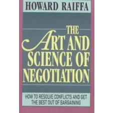  Art and Science of Negotiation – Raiffa idegen nyelvű könyv