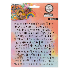 Art by Marlene Gibberish Szilikonbélyegző ABM Clear Stamp 1 db dekorációs kellék