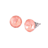 ART CRYSTELLA 8mm opál Fülbevaló SWAROVSKI® kristállyal - Flamingó (1800XKE060)