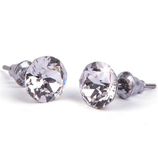 ART CRYSTELLA Fülbevaló, natúr fehér SWAROVSKI® kristállyal, 8 mm, ART CRYSTELLA® fülbevaló