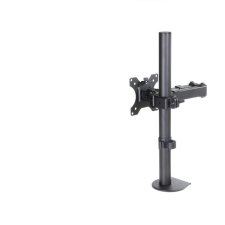 Art L-01X 13-32" max. 8kg 1 karos fekete monitor tartó monitor kellék