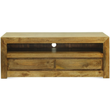 Art-Pol Keleties stílusú világosbarna TV asztal 55x140x45cm bútor