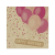 Artebene GmbH (KP) Artebene szalvéta (3-rét. 33x33 cm), kraft, Happy Birthday, rózsaszín lufis (5)