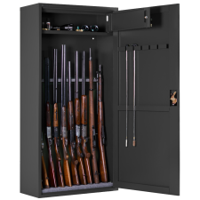 Artemisz ® Minőségi fegyverszekrény kulcsos zárral - 10db vadászfegyver tárolására vadász és íjász felszerelés