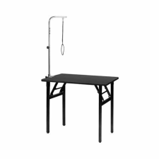 Artero összecsukható kutyakozmetikai asztal 75 cm x 43 cm, magasság 80cm - Fekete kutyafelszerelés