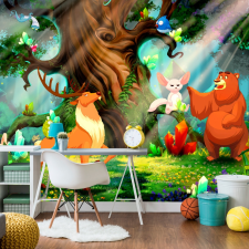 Artgeist Fotótapéta - Bear and Friends 300x210 tapéta, díszléc és más dekoráció