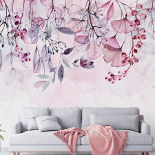Artgeist Fotótapéta - Foggy Nature - Pink 400x280 tapéta, díszléc és más dekoráció