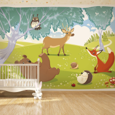 Artgeist Fotótapéta - Funny animals 350x245 tapéta, díszléc és más dekoráció