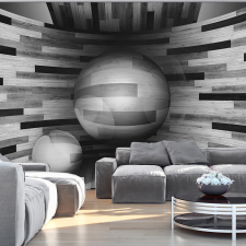 Artgeist Fotótapéta - Gray sphere grafika, keretezett kép