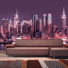 Artgeist Fotótapéta - NYC: Purple Nights 250x175 tapéta, díszléc és más dekoráció