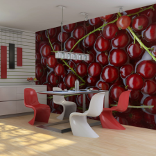 Artgeist Fotótapéta - Redcurrants bathed in water 350x270 tapéta, díszléc és más dekoráció