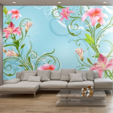 Artgeist Fotótapéta - Subtle beauty of the lilies II tapéta, díszléc és más dekoráció
