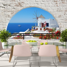 Artgeist Fotótapéta - Summer in Santorini tapéta, díszléc és más dekoráció