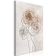 Artgeist Kép - Anna and Roses (1 Part) Vertical 40x60 grafika, keretezett kép