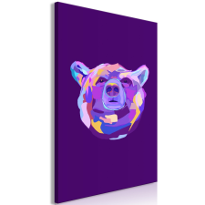 Artgeist Kép - Colourful Bear (1 Part) Vertical 40x60 grafika, keretezett kép