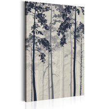 Artgeist Kép - Forest In Fog 60x90 grafika, keretezett kép