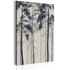 Artgeist Kép - Forest In Fog 80x120 grafika, keretezett kép