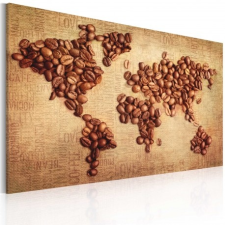 Artgeist Kép - Kávé a világ minden tájáról térkép