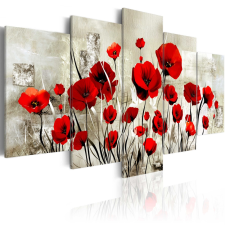 Artgeist Kép - Scarlet Field grafika, keretezett kép