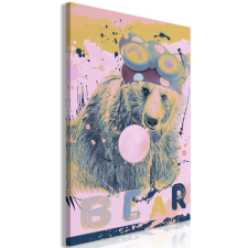 Artgeist Kép - Teddy Bear and Balloon (1 Part) Vertical 40x60 grafika, keretezett kép