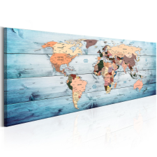 Artgeist Kép - World Maps: Sapphire Travels térkép