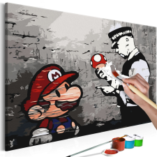 Artgeist Kifestő - Mario (Banksy) térkép