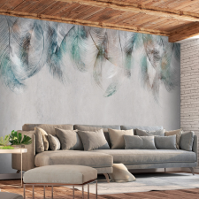 Artgeist Öntapadó fotótapéta - Colourful Feathers 441x315 tapéta, díszléc és más dekoráció
