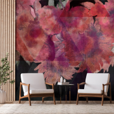 Artgeist Öntapadó fotótapéta - Romantic Flowers 98x70 tapéta, díszléc és más dekoráció