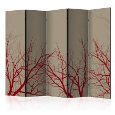 Artgeist Paraván - Red-hot branches II [Room Dividers] - 5 részes 225x172 bútor