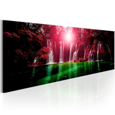 Artgeist Vászonkép - Ruby Waterfalls 120x40 grafika, keretezett kép