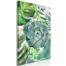 Artgeist Vászonkép - Tropical Flora (1 Part) Vertical 60x90 grafika, keretezett kép